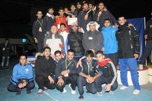 ابطال الكويت للمبارزة في تحد جديد﻿