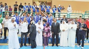 تتويج منتخب الكويت في مسابقة كرة الطائرة
