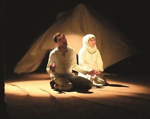 مشهد من مسرحية البئر