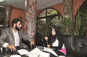 نادر بكار في حواره مع الزميلة فوزية الابراهيم