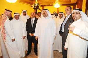 الشيخ دطلال الفهد حضر مراسم القرعة 	هاني الشمري﻿