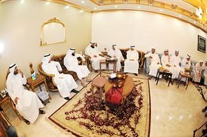 جانب من اجتماع الاغلبية بديوان المرداس﻿
