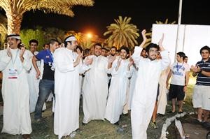 جانب من الاحتفالات
