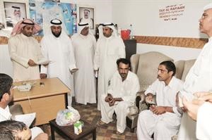 جمال الدوسري وفهاد النويعم خلال الحملة﻿