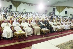 جانب من الحضور خلال مهرجان التحالف الوطني الاسلامي لنصرة الرسول صلى الله عليه وسلم 