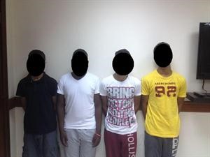 المتهمون بسرقة محلات الجابرية﻿