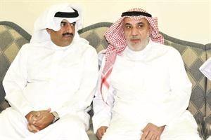 عبدالهادي الانصاري وعبدالعزيز المرزوق
