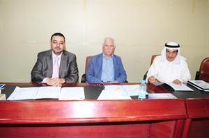 جانب من عمومية جيران القابضةاسامة ابوعطية
