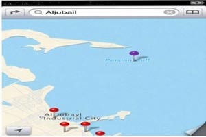 بالصور.. «آبل» تضع اسم الخليج الفارسي على خرائط IOS6 ونشطاء يطالبون بتعديله
