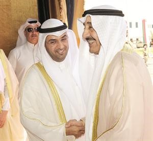 دنايف الحجرف مرحبا بالرئيس جاسم الخرافي﻿