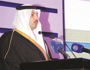 صاحب السمو الملكي الامير تركي بن طلال يلقي كلمة صاحب السمو الملكي الامير طلال بن عبدالعزيز﻿