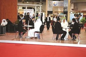 اقبال كبير على المشاريع العقارية المطروحة بالمعرض