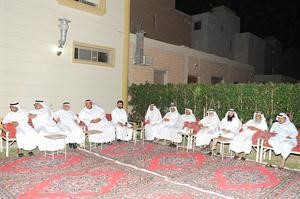 جانب من حضورملتقى سعد العبدالله الاول بديوان مبارك الوقيان
