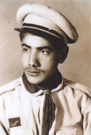 سامي محمد بزي الكشافة عام 1958