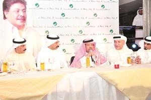 الفنان الكبير ابوبكر سالم وسالم الهندي وعبدالله الرويشد وعباد الجوهر ورابح صقر اثناء الحفل﻿