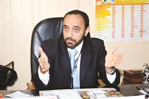 مدير مستشفى الامراض السارية دجمال الدعيج متحدثا لـ الانباء اسامة ابوعطية