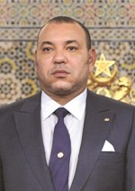 العاهل المغربي جلالة الملك محمد السادس﻿