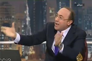 فيصل القاسم يخرج عن طوره في حلقة الاتجاه المعاكس