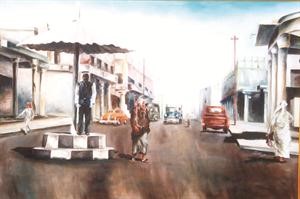 الشارع الجديد في خمسينيات القرن الماضي