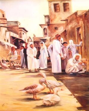 سوق الحمام بالدهلة 