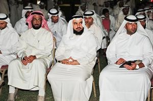 دجمعان الحربش متوسطا الحضور		اسامة ابوعطية﻿