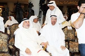 الوزير الاسبق عبدالوهاب الوزان والنائب السابق صالح عاشور﻿