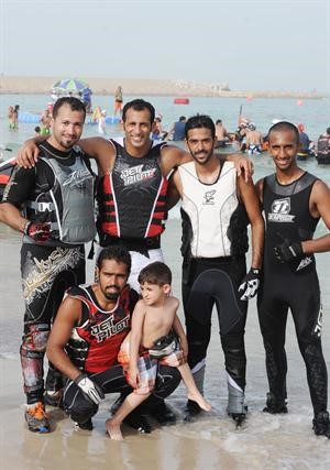 احمد الدواس يتوسط بو ربيع والعبدالرزاق والباز