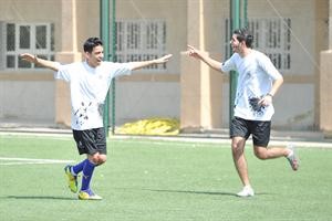 فرحة بتسجيل الاهداف﻿
