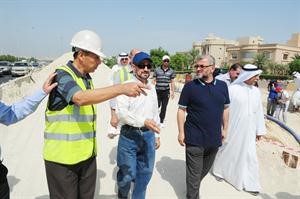 جانب من الجولة اسامة ابوعطية
