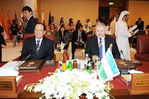 رؤساء وفود اوزبكستان وفيتنام