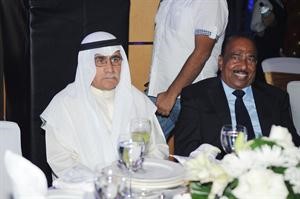 شيخ المعلقين خالد الحربان حاضرا في الحفل﻿