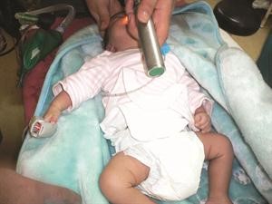 القولون المتضخم في الاطفال نتيجة خلل في الجزء السفلي من الشرج﻿