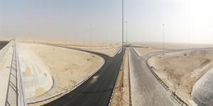 صورة لمدخل الوصلة الجديدة