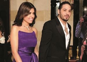 رامي عياش مع خطيبته﻿