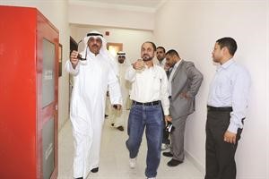 جولة في احد المشاريع