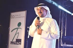 وليد الخشتي ملقيا كلمته