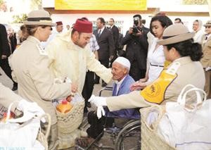 الملك محمد السادس واهتمام كبير بالمبادرة الوطنية للتنمية البشرية﻿