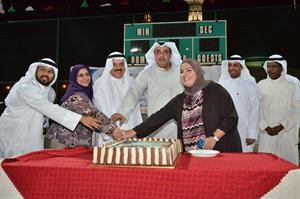 محمد الكندري مشاركا في مهرجان التحدي والامل

