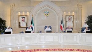 سمو الشيخ جابر المبارك مترئسا الاجتماع الاسبوعي لمجلس الوزراء صباح امس﻿