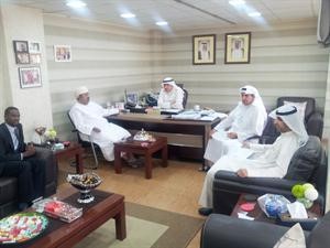 دخليفة بهبهاني خلال اللقاء﻿
