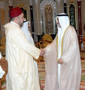 جاسم الخرافي مرحبا بالعاهل المغربي﻿