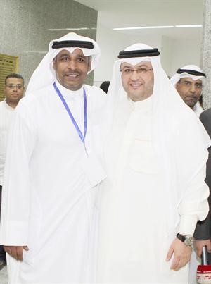 الشيخ طلال المحمد ودحسين المكيمي﻿