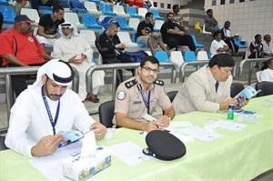 متابعة من لجنة الحكام في البطولة﻿