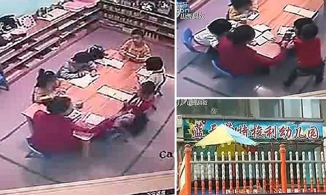 بالفيديو… معلمة"وحش" تصفع طلابها أكثر من 120 مرة في نصف ساعة