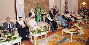 خادم الحرمين الشريفين يقيم حفل الاستقبال السنوي للشخصيات الاسلامية ورؤساء بعثات الحج	واس﻿