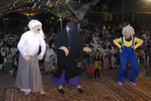 مشاركة الشخصيات الكرتونية