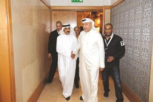 رئيس روتانا سالم الهندي مع عبدالله الرويشد