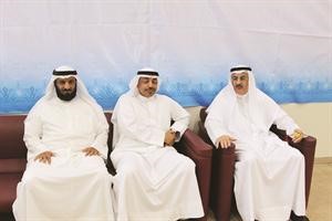 مساعد العسعوسي وعلي الغربة ومنصور المذن﻿