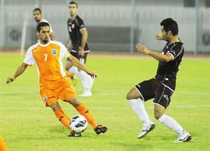 نواف الحميدان تعرض لاصابة في الكاحل امام النصر 	هاني الشمري﻿