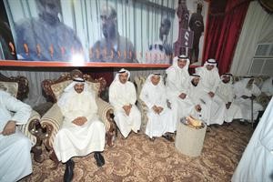 عمار العجمي وخالد الطاحوس وعبدالله البرغش وسالم النملان ومحمد الخليفة والصيفي الصيفي ود ناصر الصانع